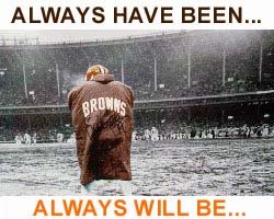 I remember growing up watching Jim Brown on a round color tv...